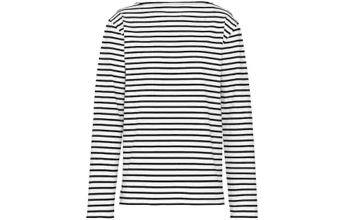 PRADA T Shirts Men's White Blue Crew Neck Moderate Straight Fit