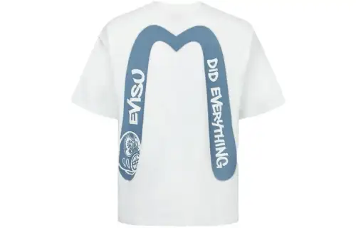 EVISU T Shirts Unisex Crew Neck Moderate