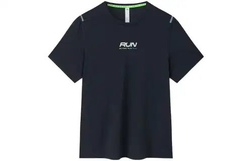 Anta Running Collection Running T Shirt Men's Basic Black