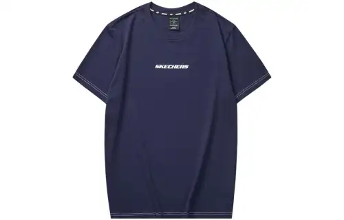 Skechers T Shirts Men's Crew Neck Moderate Straight Fit