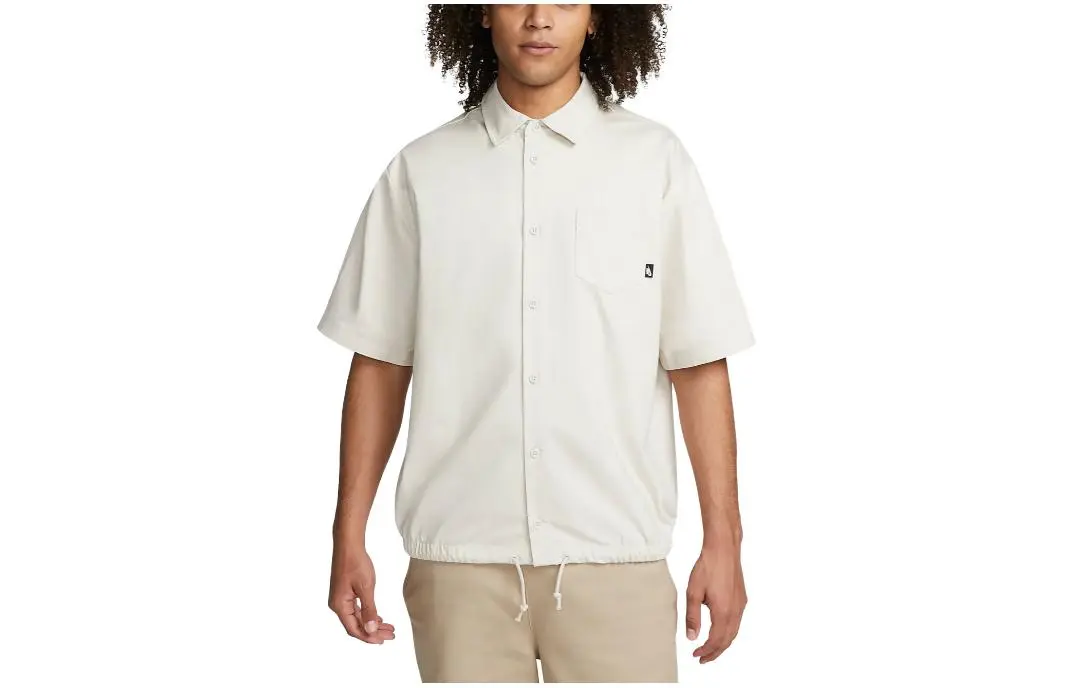 Nike Club Men's Button Down Short Sleeve Top