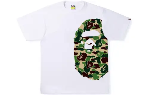 Bape Abc Camo Side Big Ape Head Tee