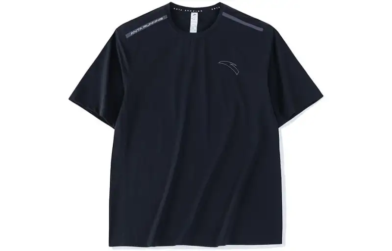 Anta Running Collection Running T Shirt Men's Basic Black