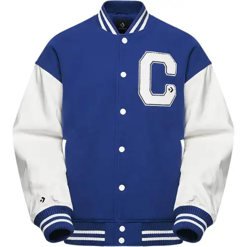 Converse Puffer Jacket Men's Blue