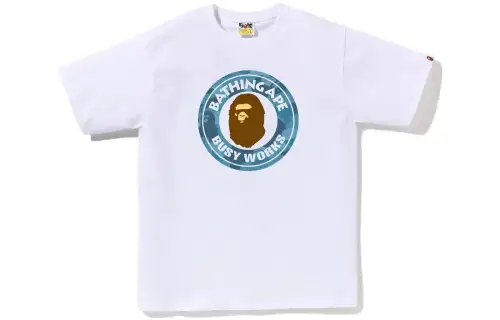 Bape Honeycomb Camo Busy Works Tee