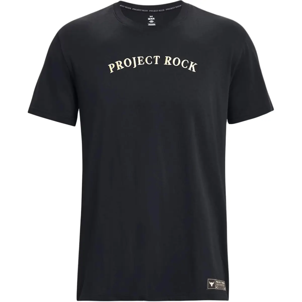 Under Armour Project Rock T Shirt Men's Black