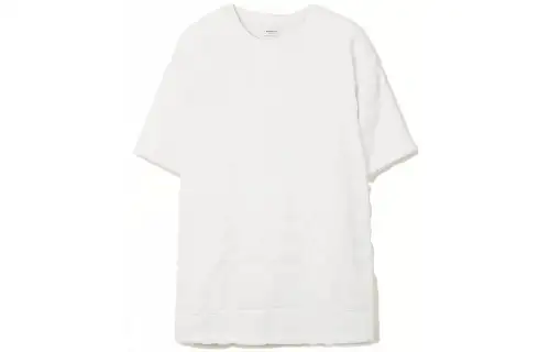【Previous Season】checked terry cotton T-shirt