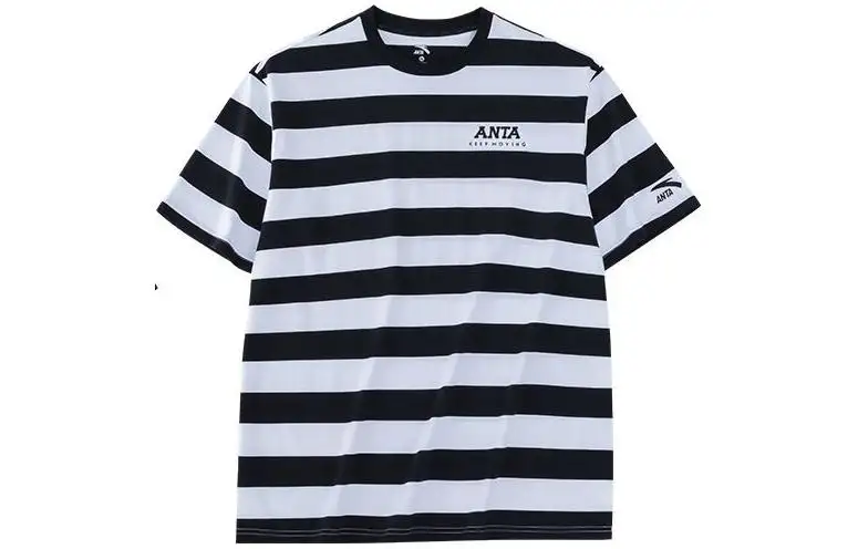Anta T Shirt Unisex Basic Black