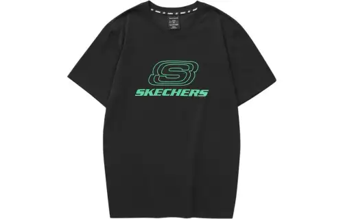 Skechers Colorful T Shirts Unisex Crew Neck Moderate Straight Fit
