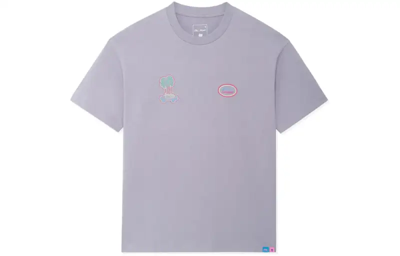 Li Ning x Steven Harrington T Shirt Men's Smoky Gray Mauve
