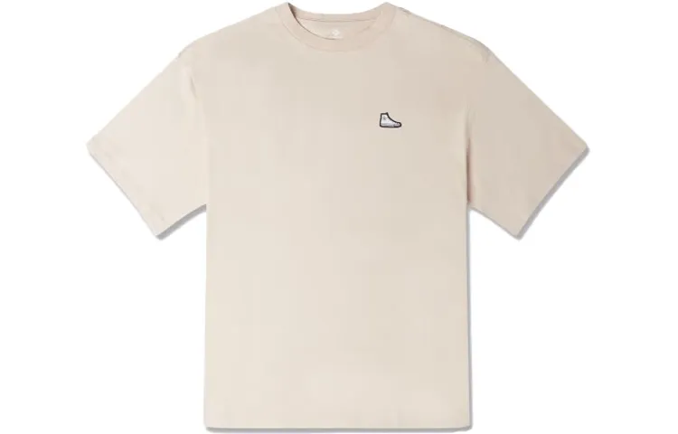 Converse SNEAKER PATCH T Shirt Unisex Khaki