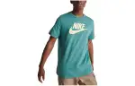 Nike T Shirts Men's Blue Crew Neck Moderate Other