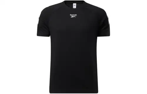 Reebok Cl F Twin Vector Tee T Shirt Men's Black