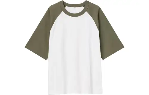 UNIQLO T Shirt Unisex Olive Green