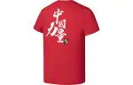 Li Ning Fitness Series T Shirt Men's Flags Red