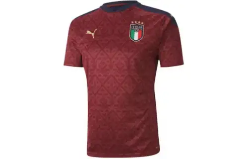 PUMA Uefa Euro 2020 Italy Home Goalkeeper Replica Mens Jersey
