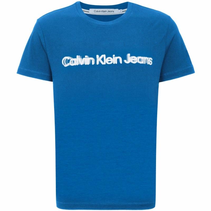 Футболка CALVIN KLEIN Jeans (синяя)
