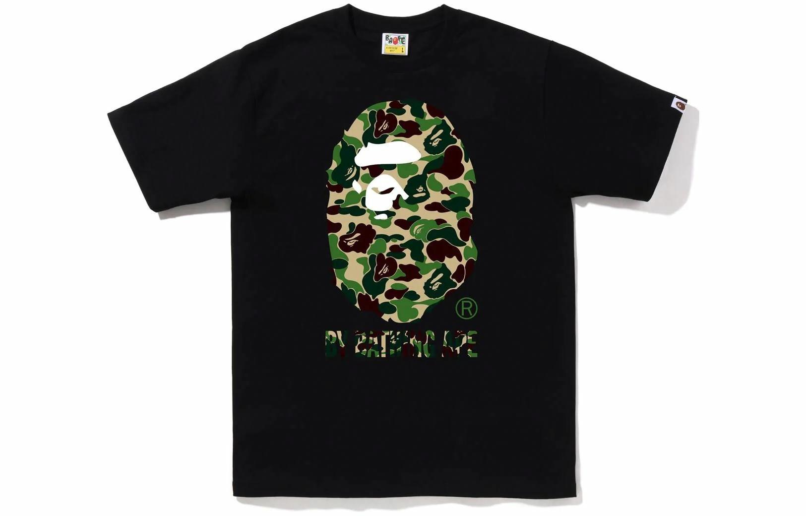 Мужская футболка A BATHING APE ABC Camo (белая)