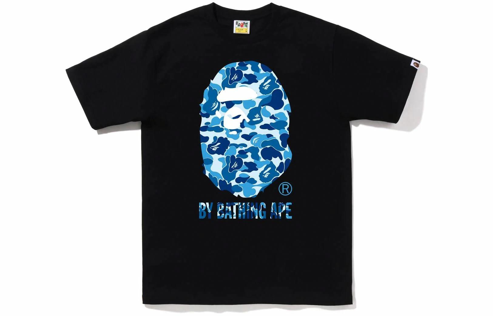 Мужская футболка A BATHING APE ABC Camo (белая) — фото 2