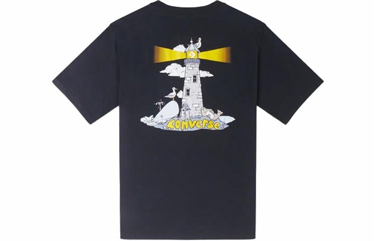 Мужская футболка Converse Lighthouse Print (черная)