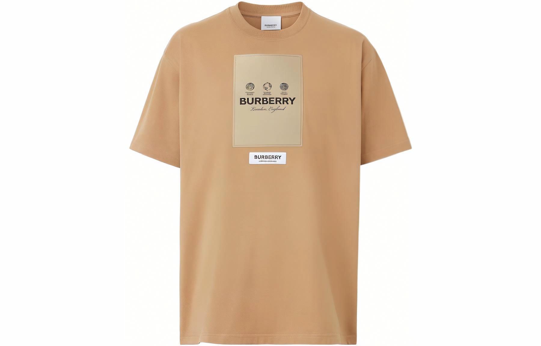 Мужская футболка Burberry (коричневая)