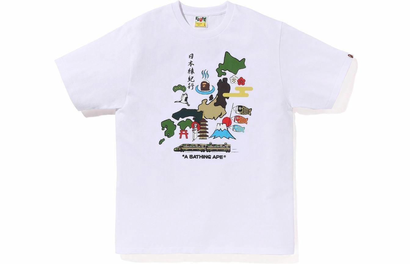 Футболка A BATHING APE (белая)