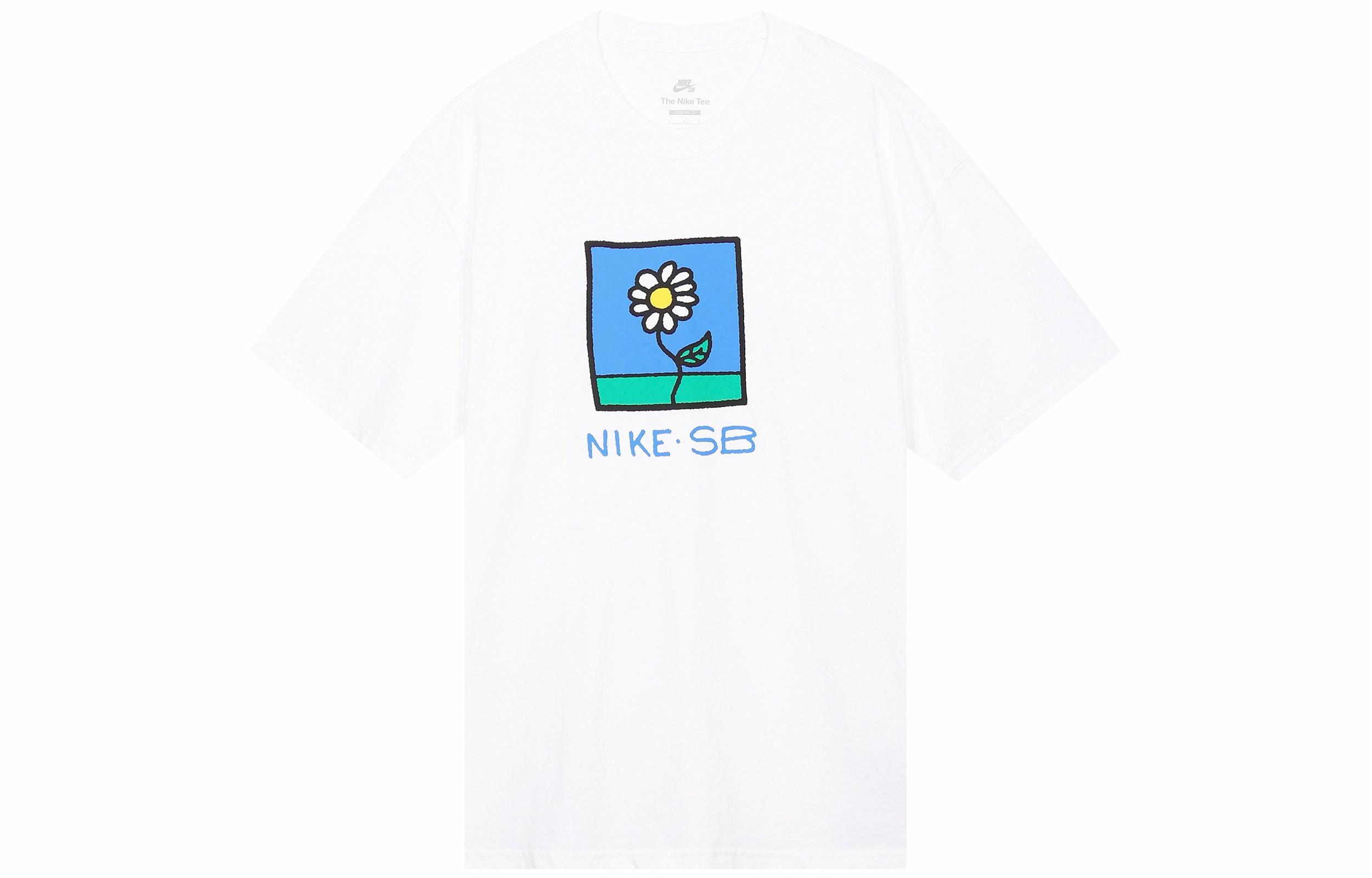 Мужская футболка Nike Nike SB (белая)