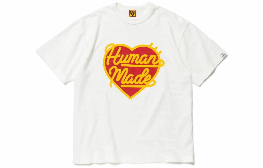 Футболка Human Made HM23TE025 (белая)