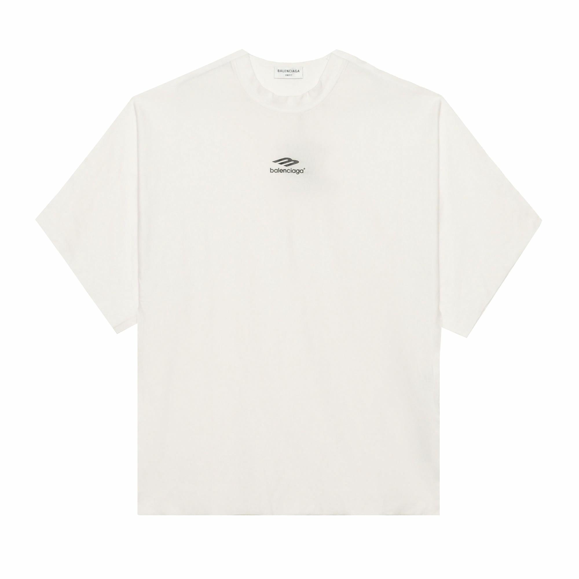 Футболка Balenciaga FW22 logoT (белая)