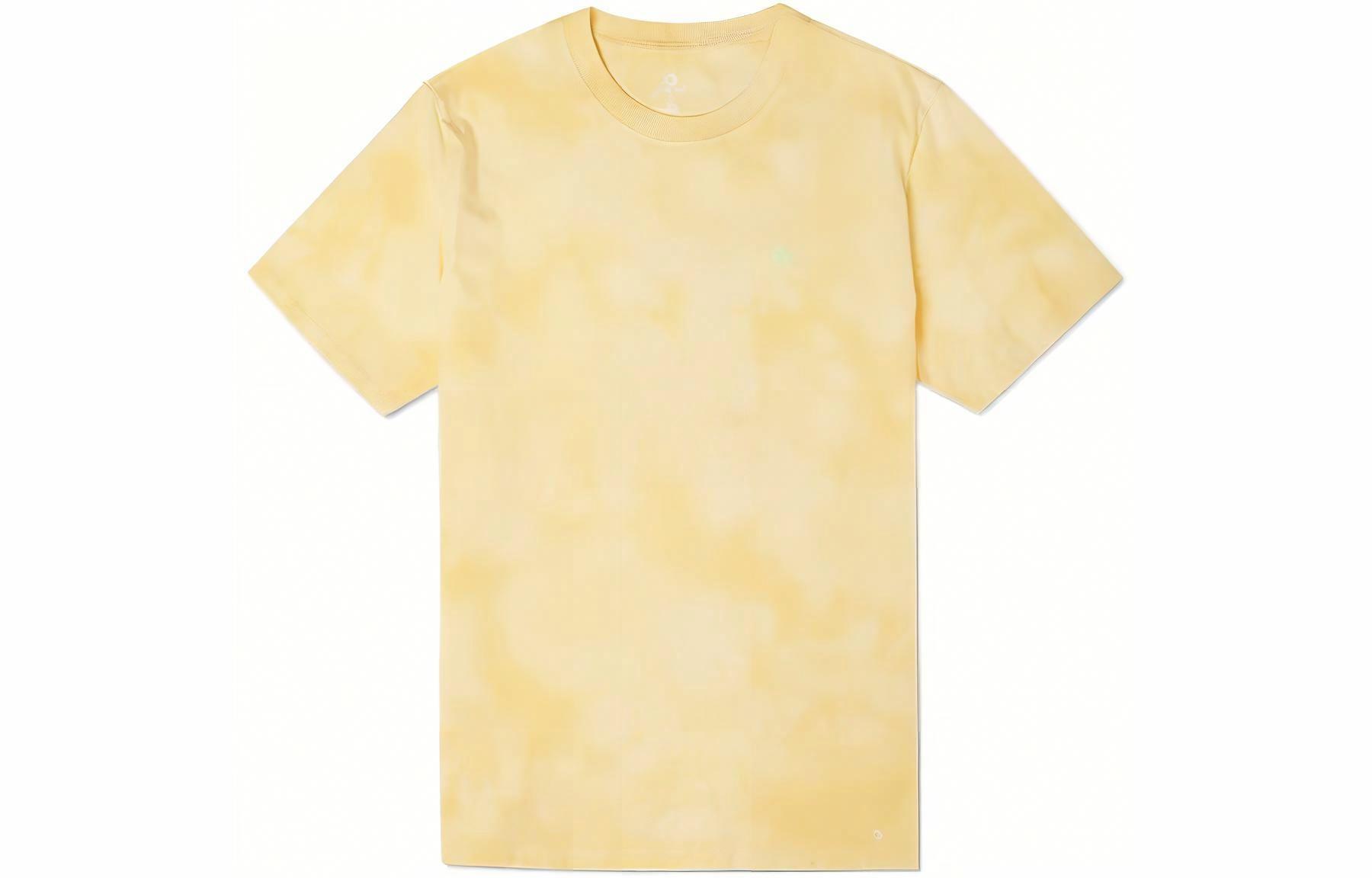 Мужская футболка Converse MARBLE CUT AND SEW TEE (желтая)