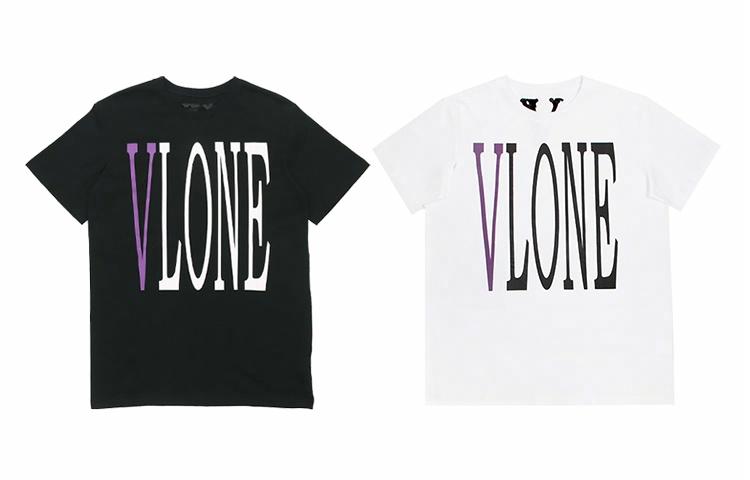 Футболка VLONE Big Logo (черная)