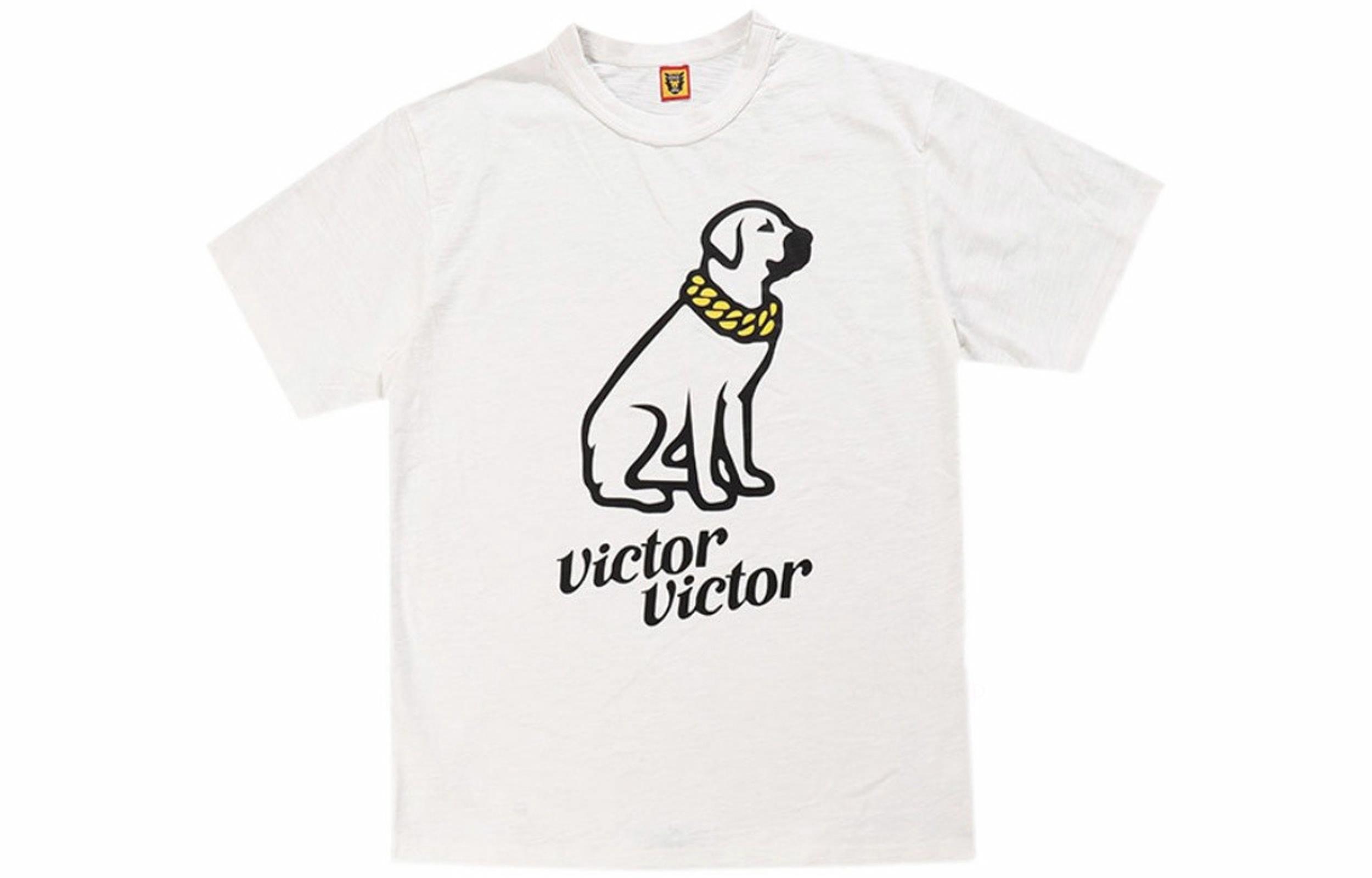 Футболка Human Made x POP SMOKE VICTOR (белая)