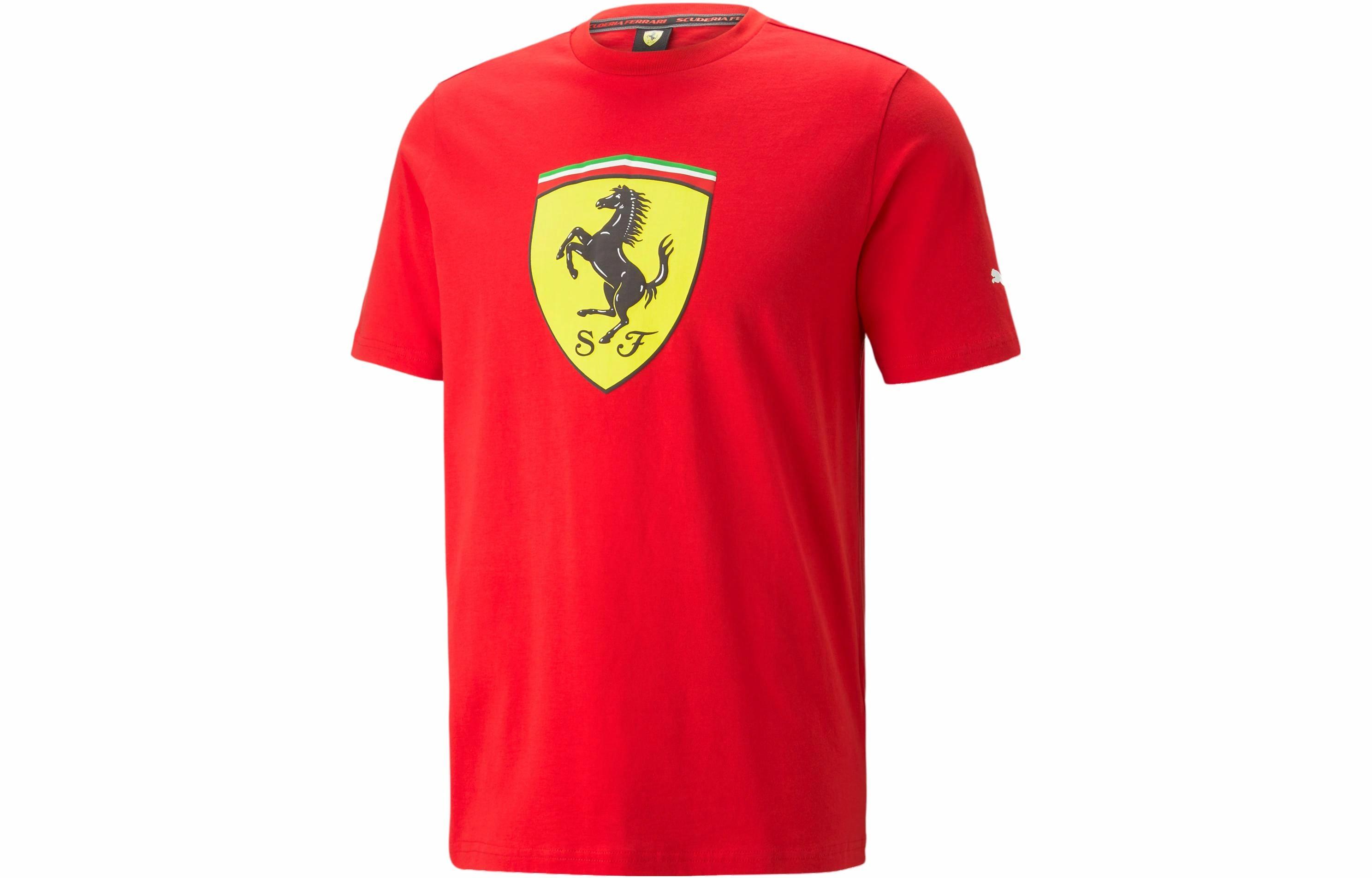 Мужская футболка PUMA LogoT (красная)