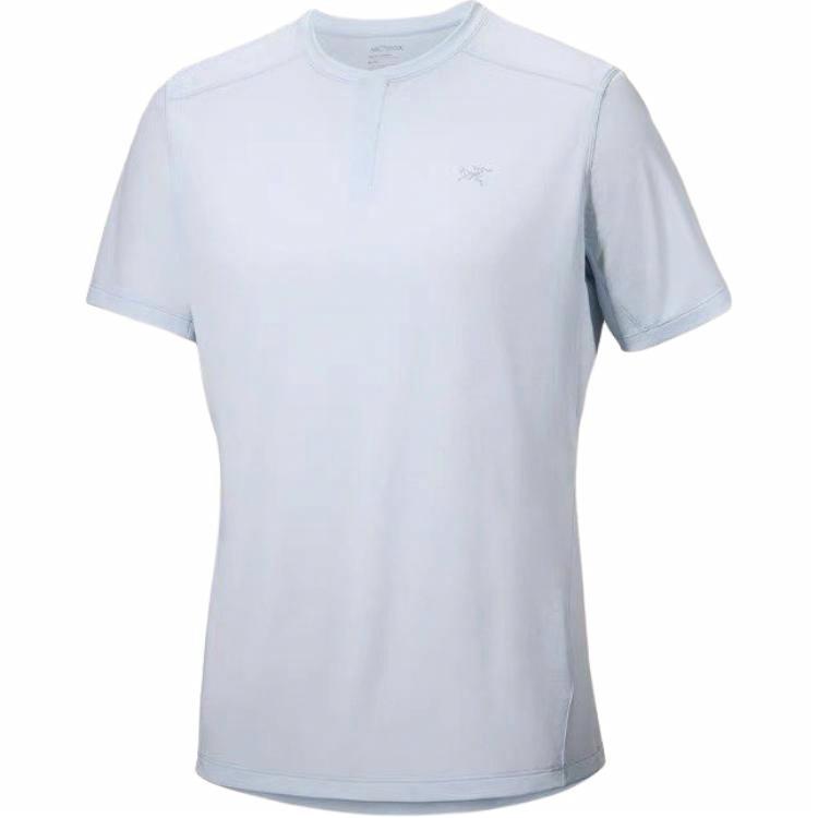 Мужская футболка Arcteryx KADEM HENLEY (однотонная)