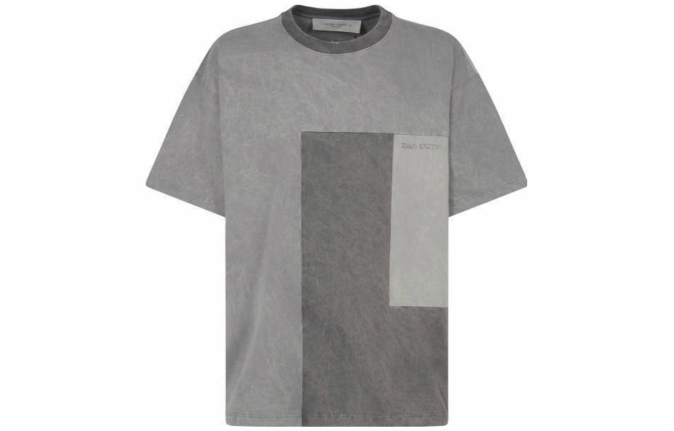 Мужская футболка Golden Goose T (комбинированная)