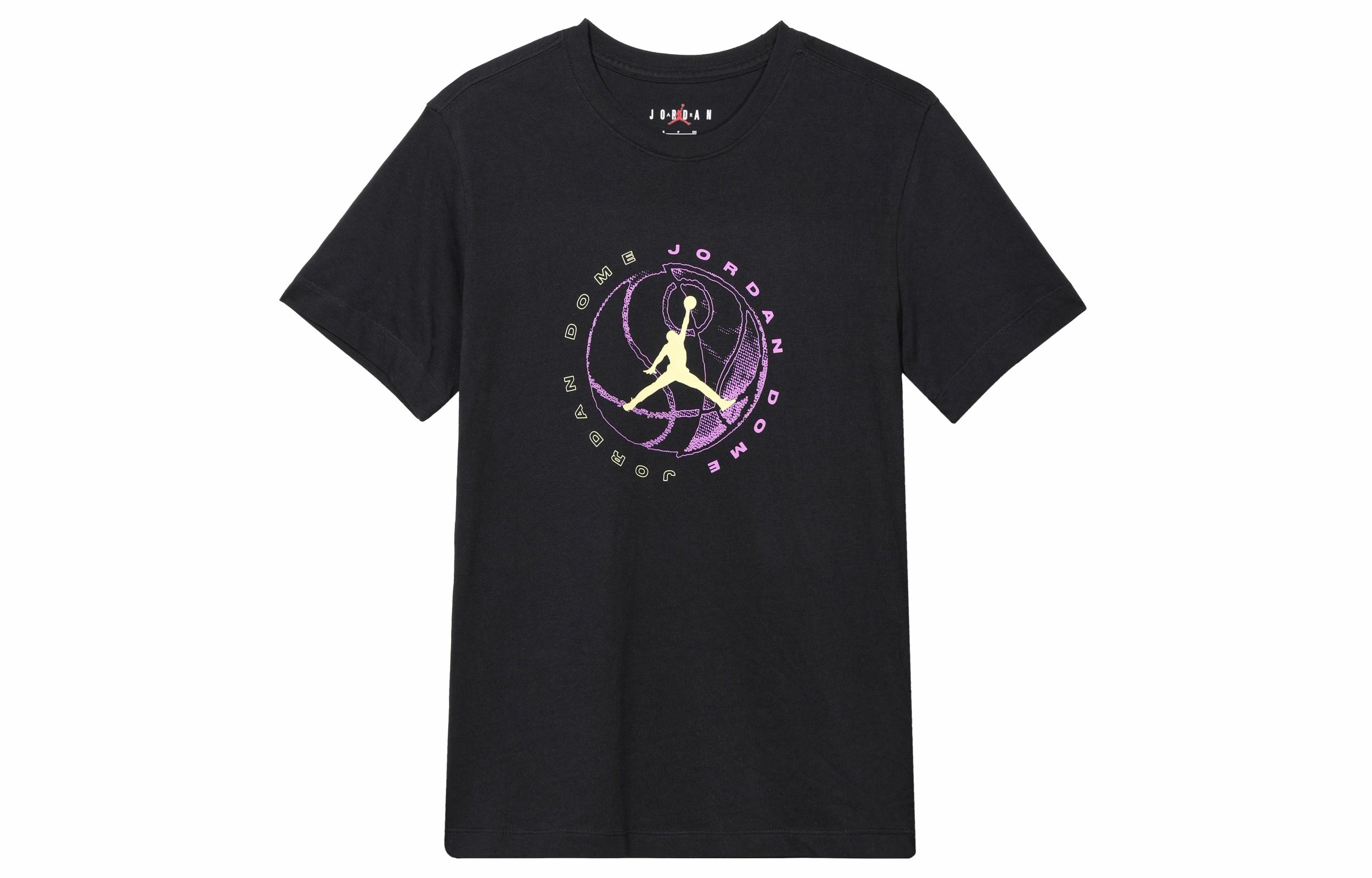 Мужская футболка Jordan с логотипом (черная)