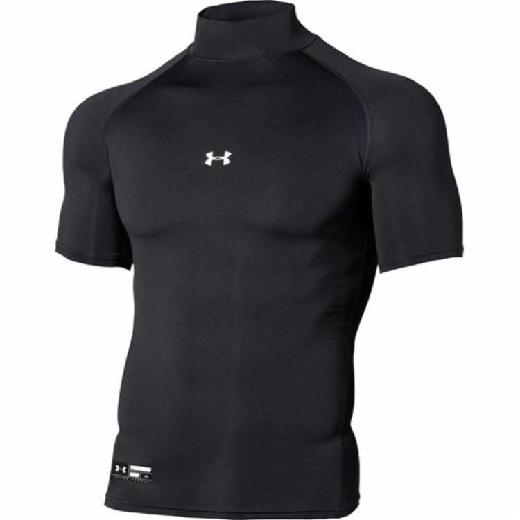 Мужская футболка Under Armour HeatGear (черная)