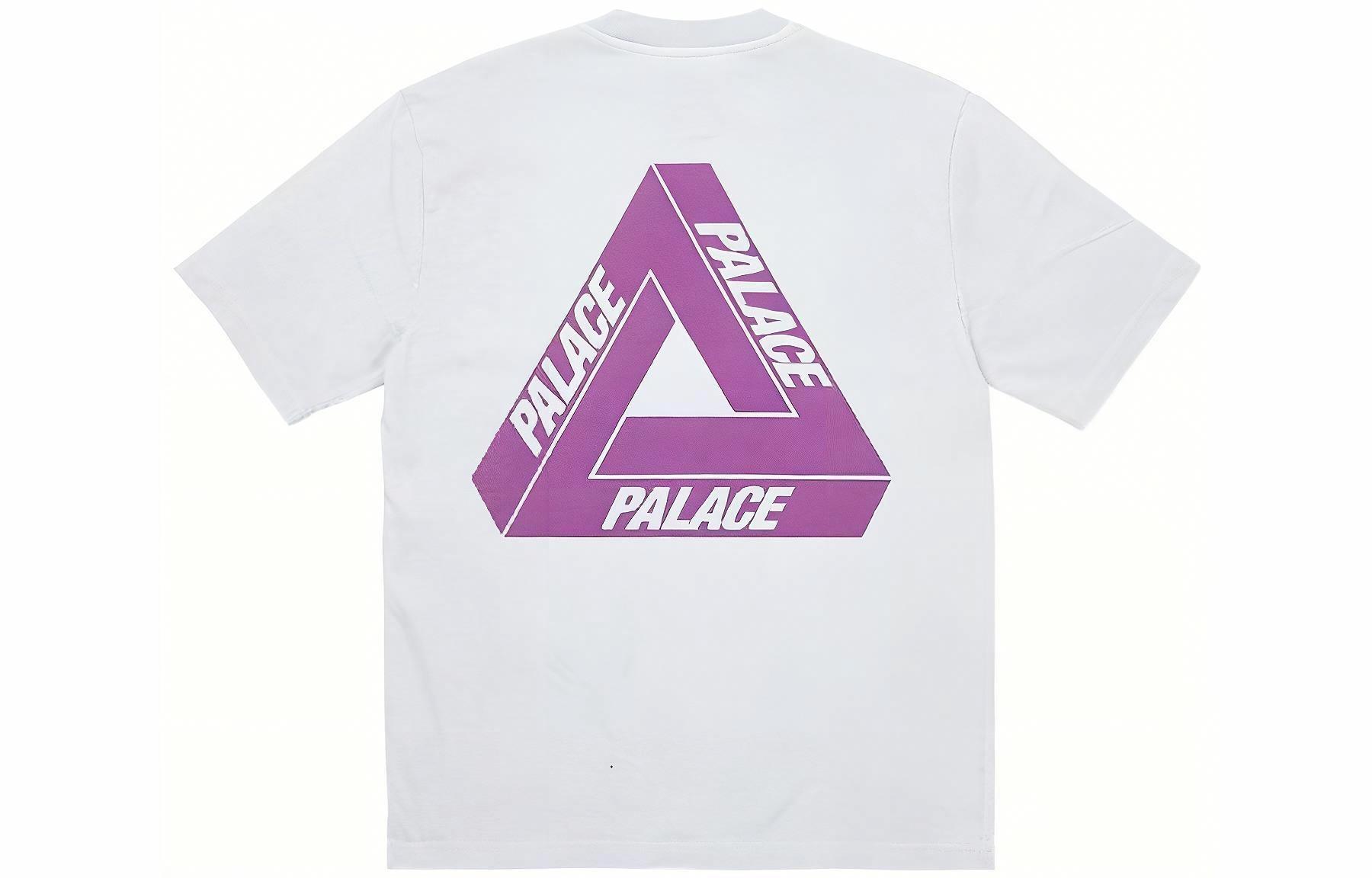 Футболка Palace Reacto Tri-ferg (голубая)
