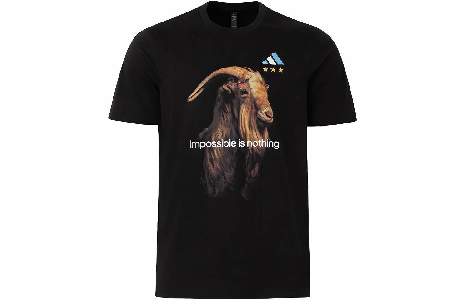 Мужская футболка adidas (черная)