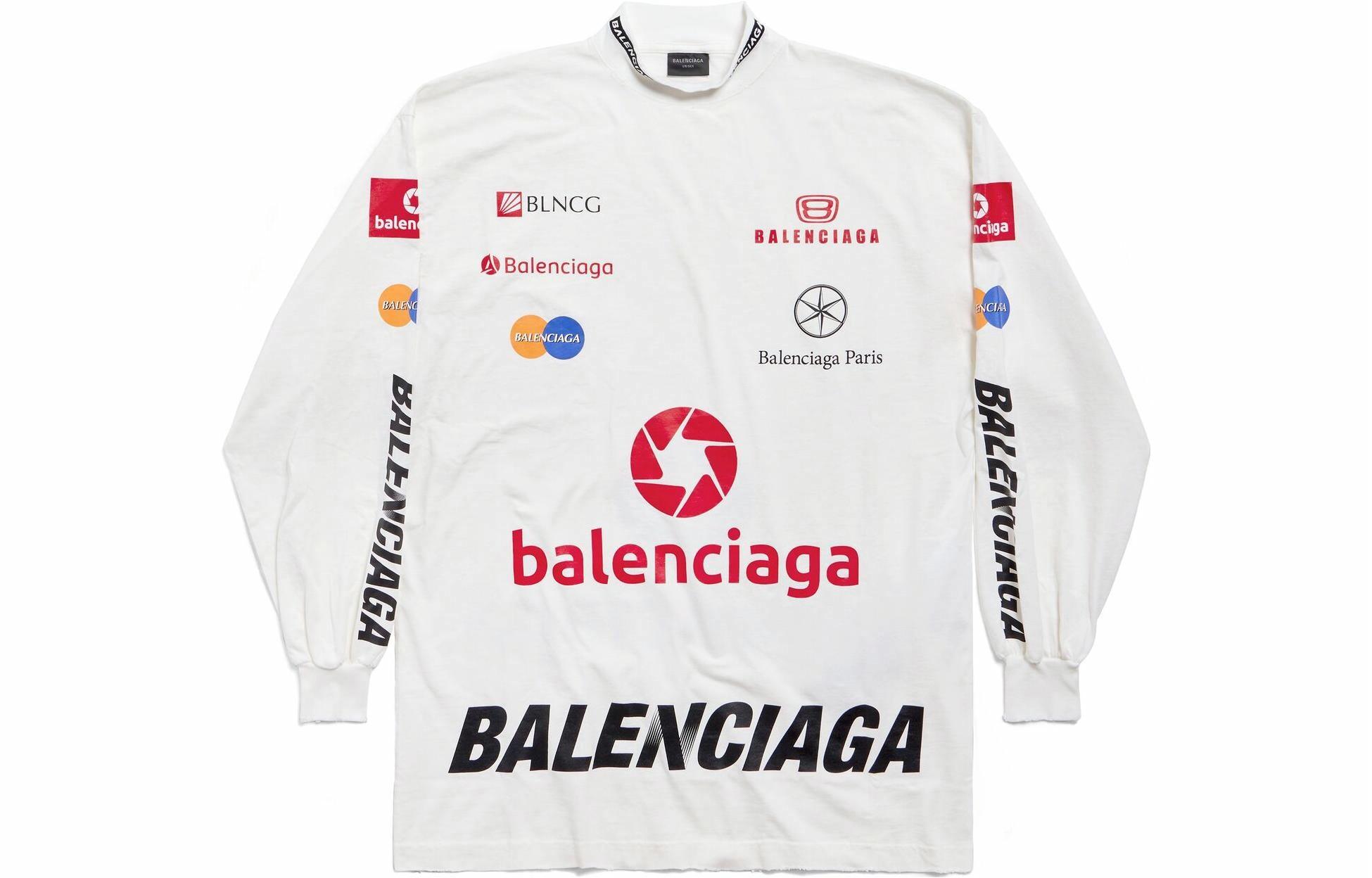 Лонгслив Balenciaga FW23 (белый)