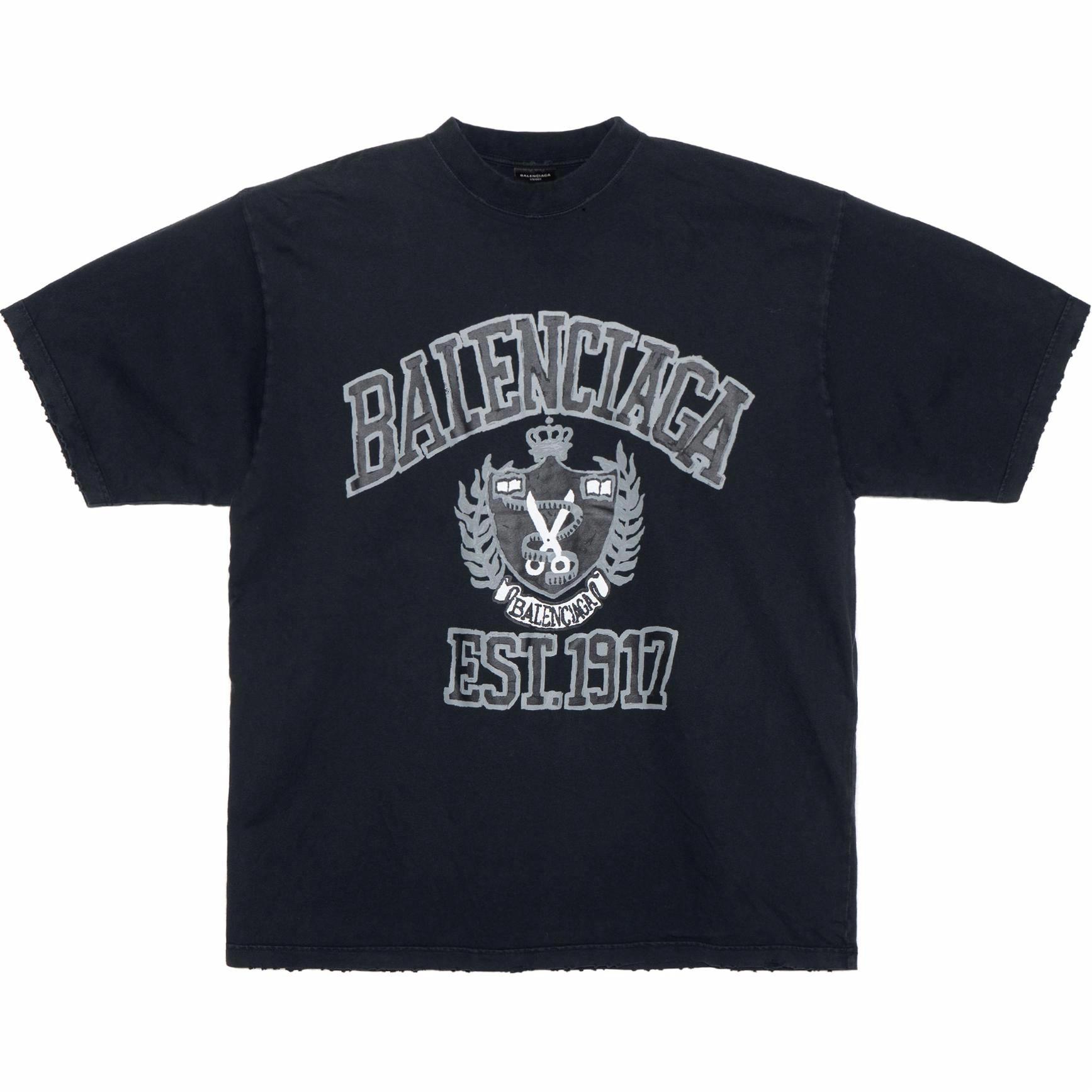 Мужская футболка Balenciaga (черная)