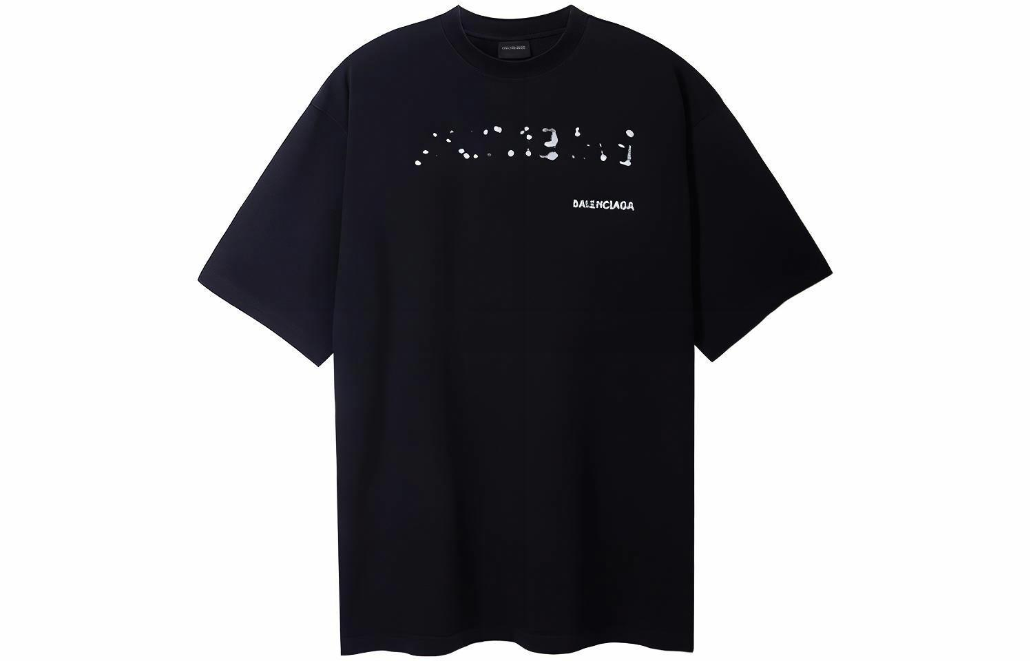 Футболка Balenciaga 641675TOVO51070 (черная)