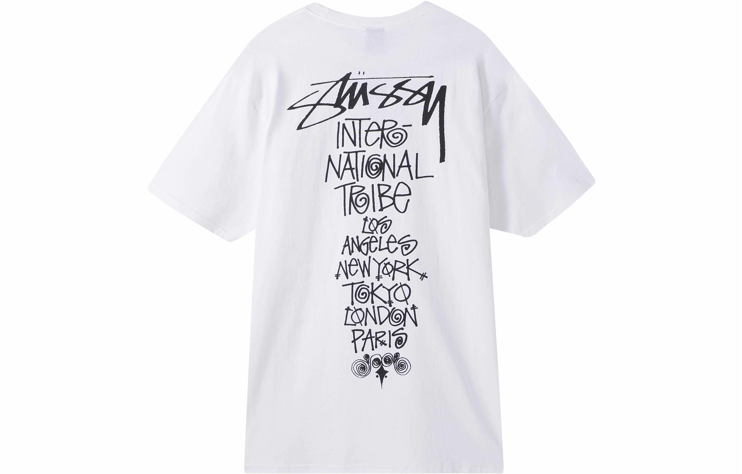 Футболка Stussy SS23 World Tour (черная)
