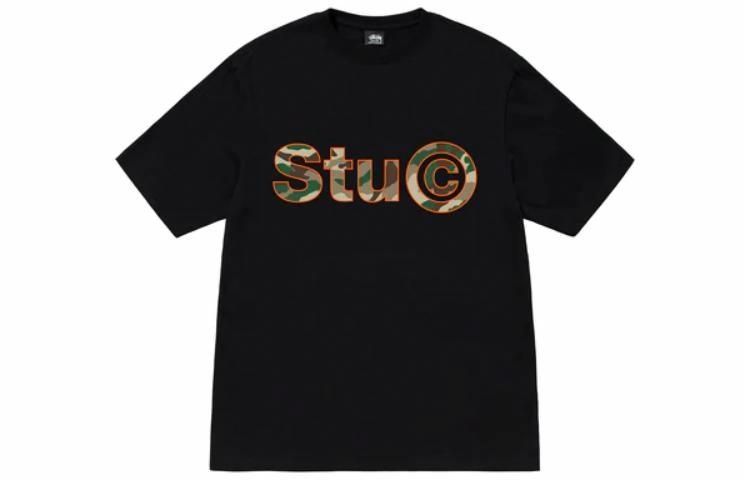 Футболка Stussy Camo Logo (разноцветная)