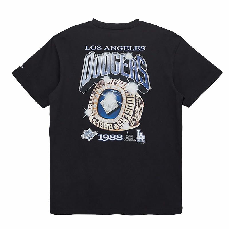 Мужская футболка New Era Los Angeles Dodgers (белая)