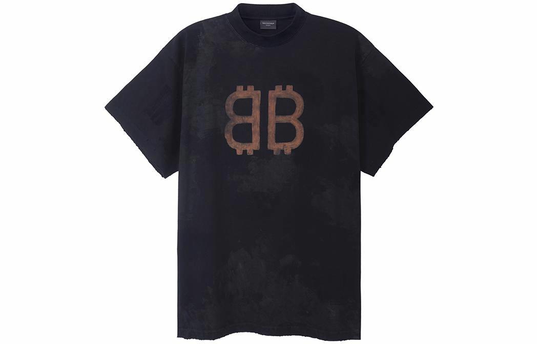 Футболка Balenciaga Balenciaga FW23 T (черная)