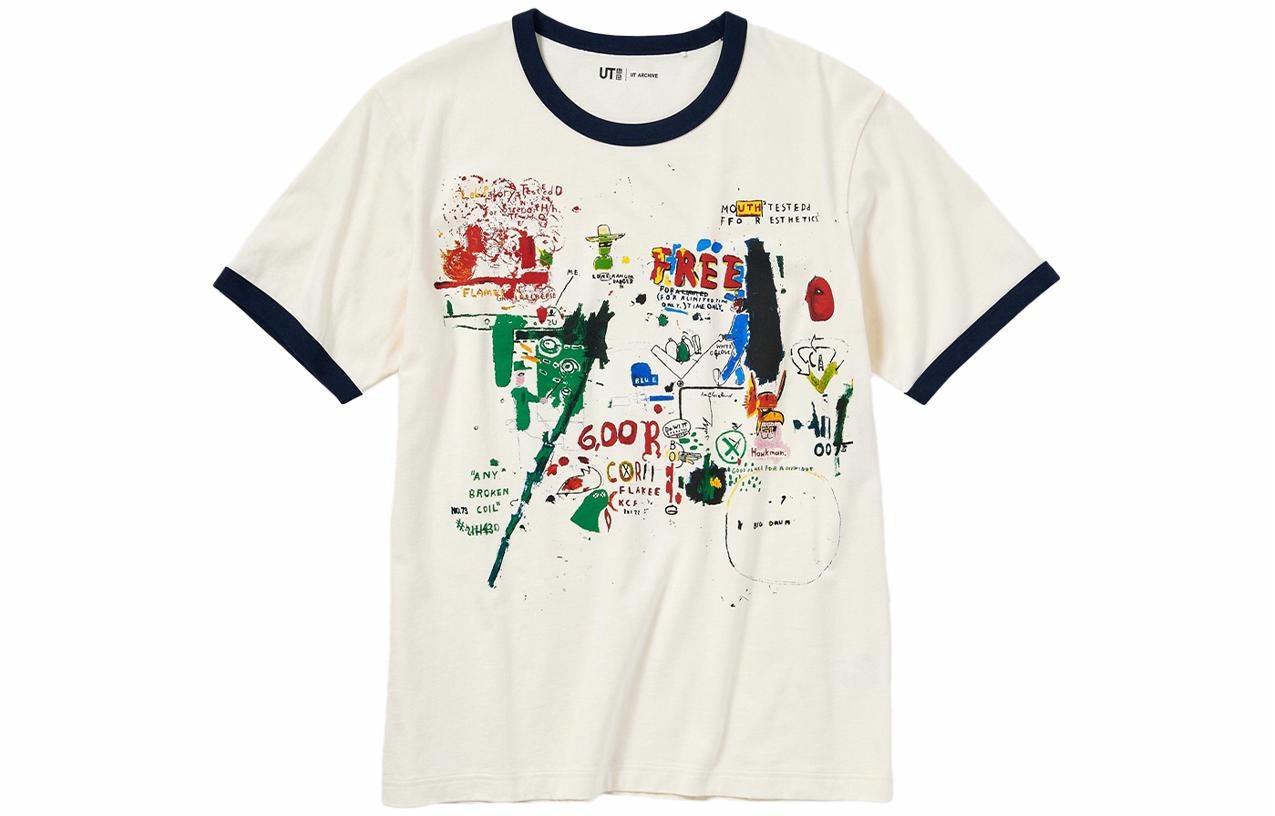 Футболка UNIQLO 459311-01 (молочная)