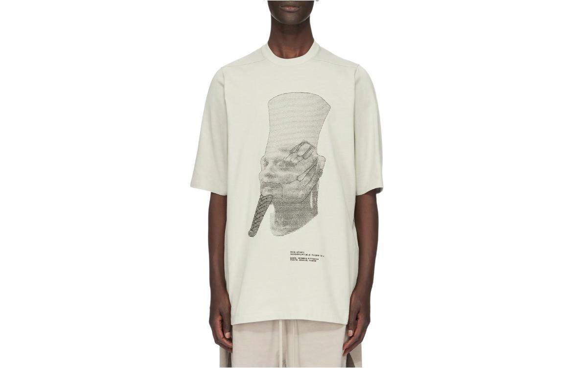 Мужская футболка RICK OWENS (белая)