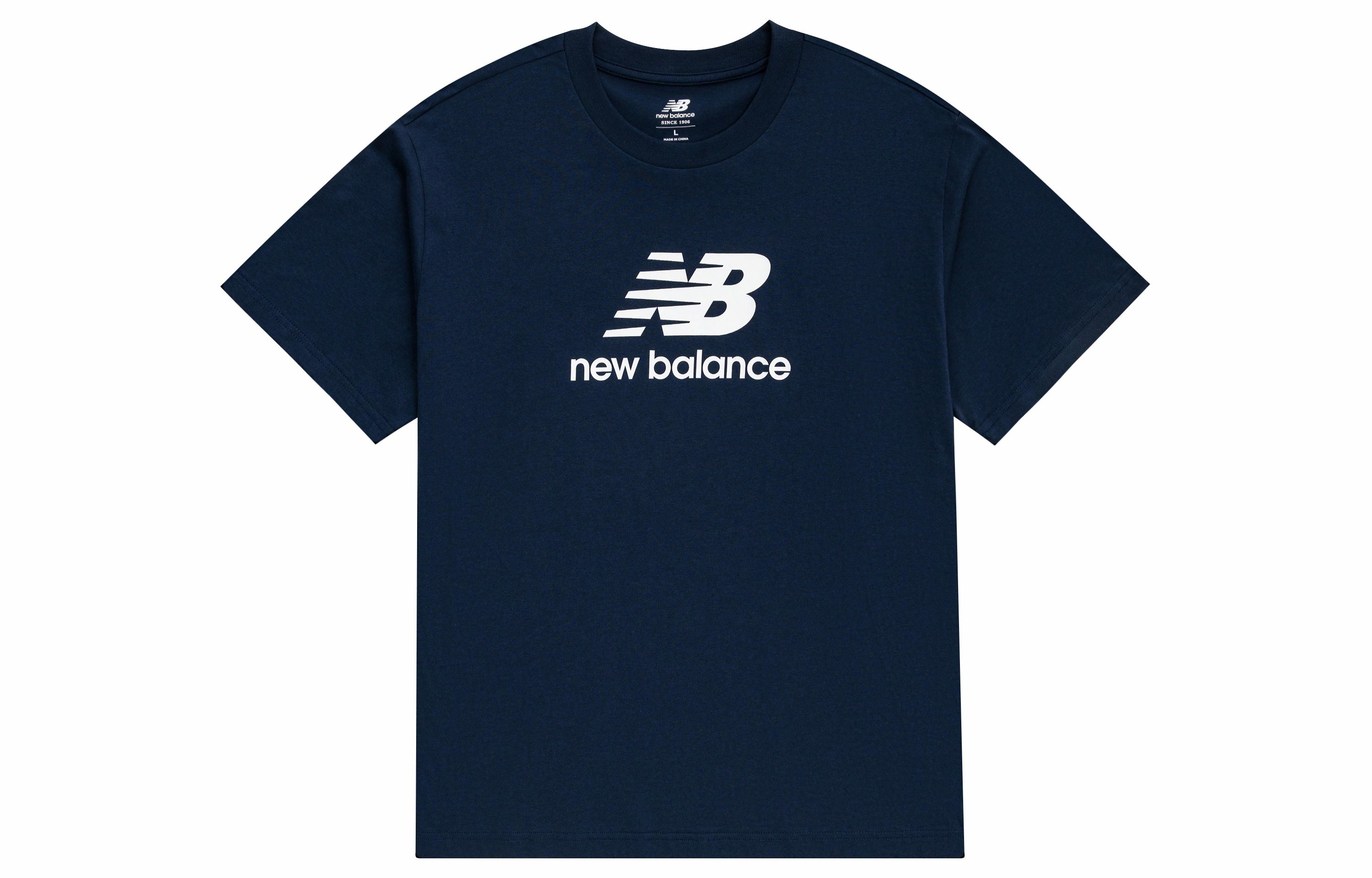 Футболка New Balance (темно-синяя)