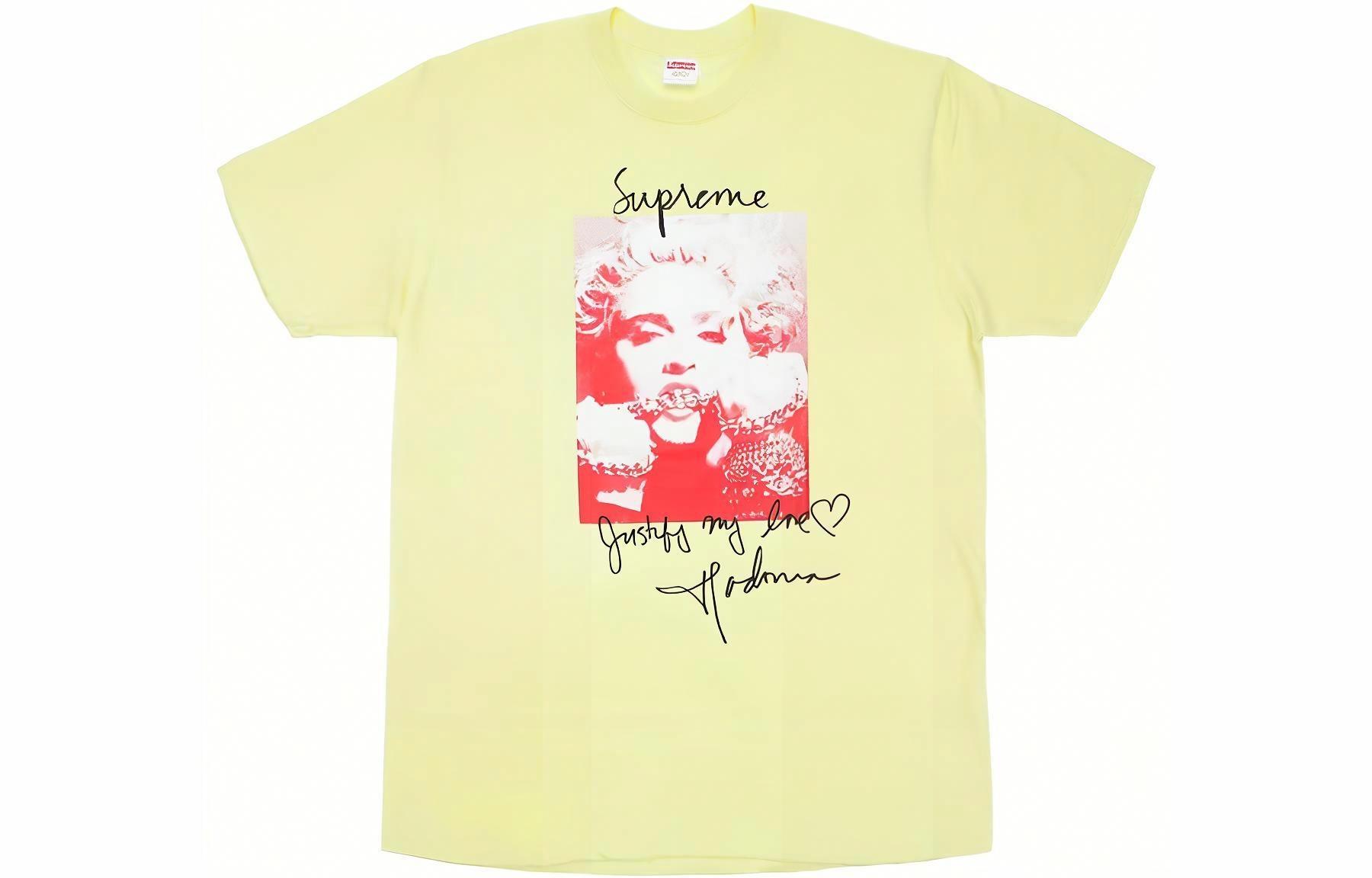 Футболка Supreme Madonna Print (разноцветная)